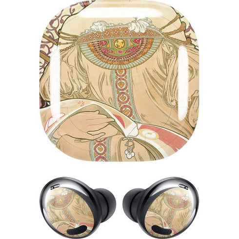 Alphonse Mucha Reverie 1897 Galaxy Buds Pro Skin